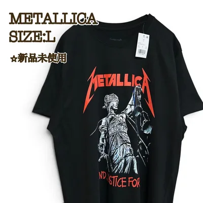 【海外限定】【新品】メタリカ METALLICA Tシャツ L 黒 正規品
