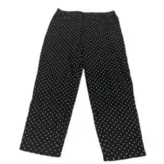 レギンス スパッツ パンツ ドット ブラック レディース 黒 白 水玉
