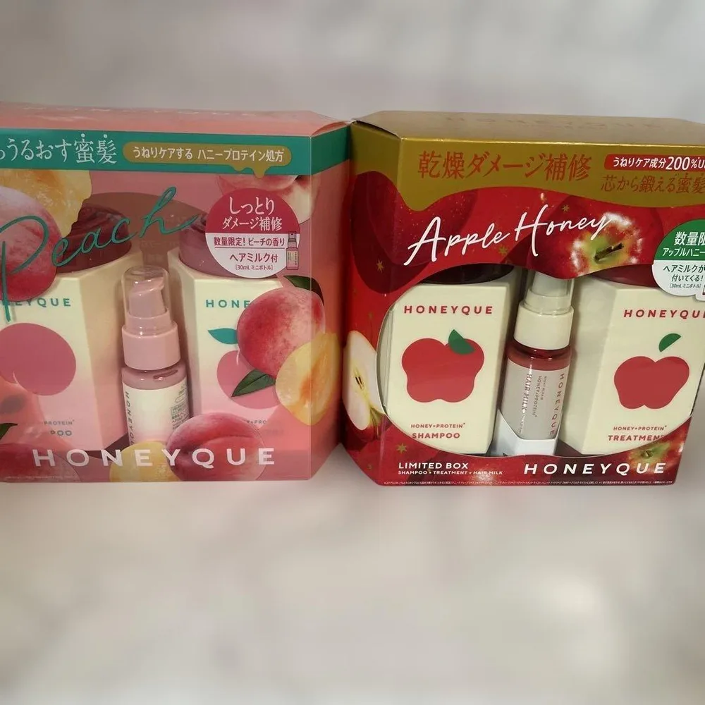 HONEYQUE 限定キット ピーチ&アップルハニー 2種セット