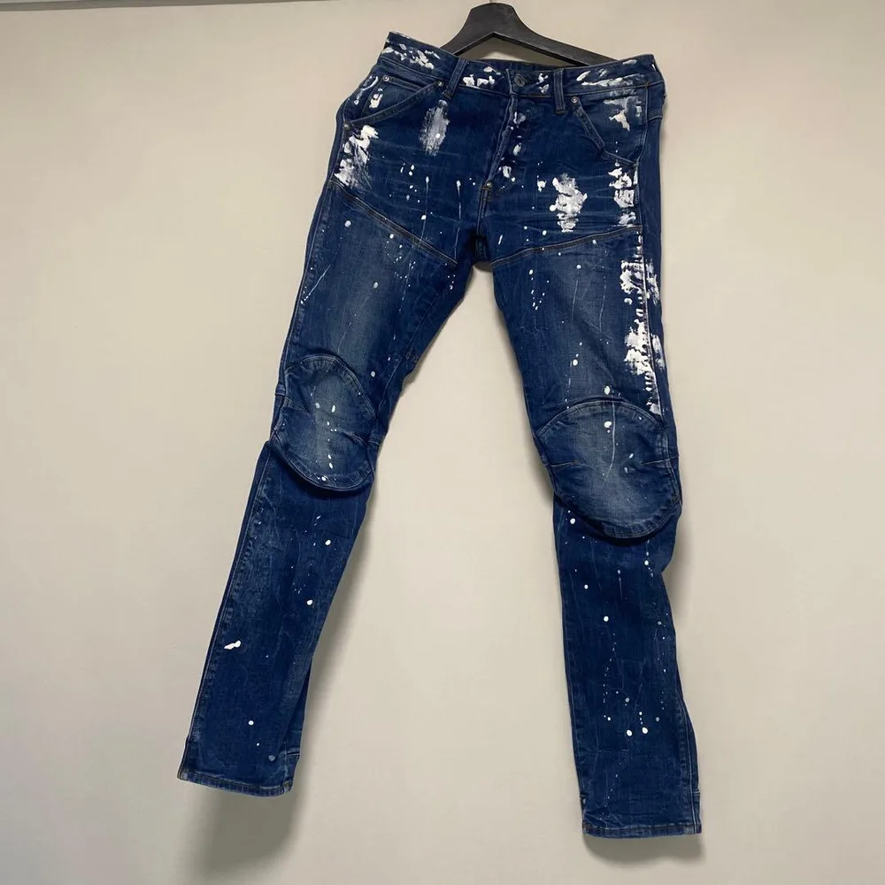 G-STAR RAW ペイント加工 デニムパンツ