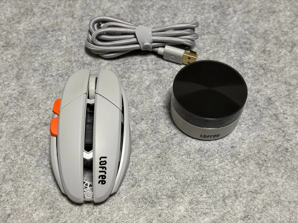 Lofree HYPACE ワイヤレスマウス クレヨングレー