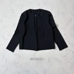 ROSASE/ニットカーディガン/11/深緑/シンプル/綺麗め/オフィス