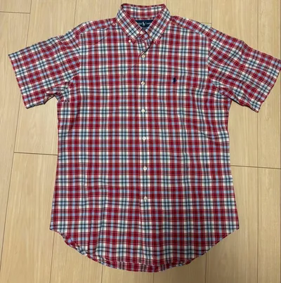 【美品】Ralph Lauren チェック柄 半袖シャツ