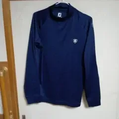 FootJoy ゴルフウェア モックネック ネイビー M