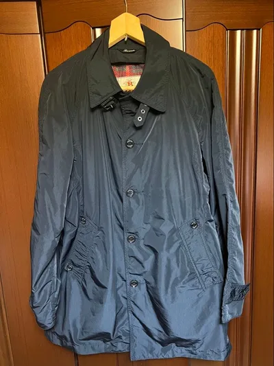 BARACUTA ナイロンジャケット ネイビー42サイズ