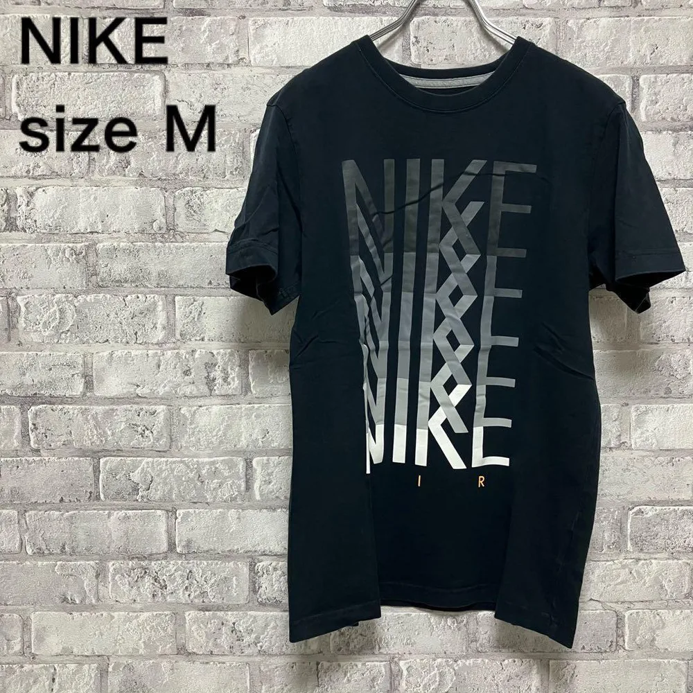 【NIKE】ナイキ Tシャツ size M ブラック お洒落 カッコイイ