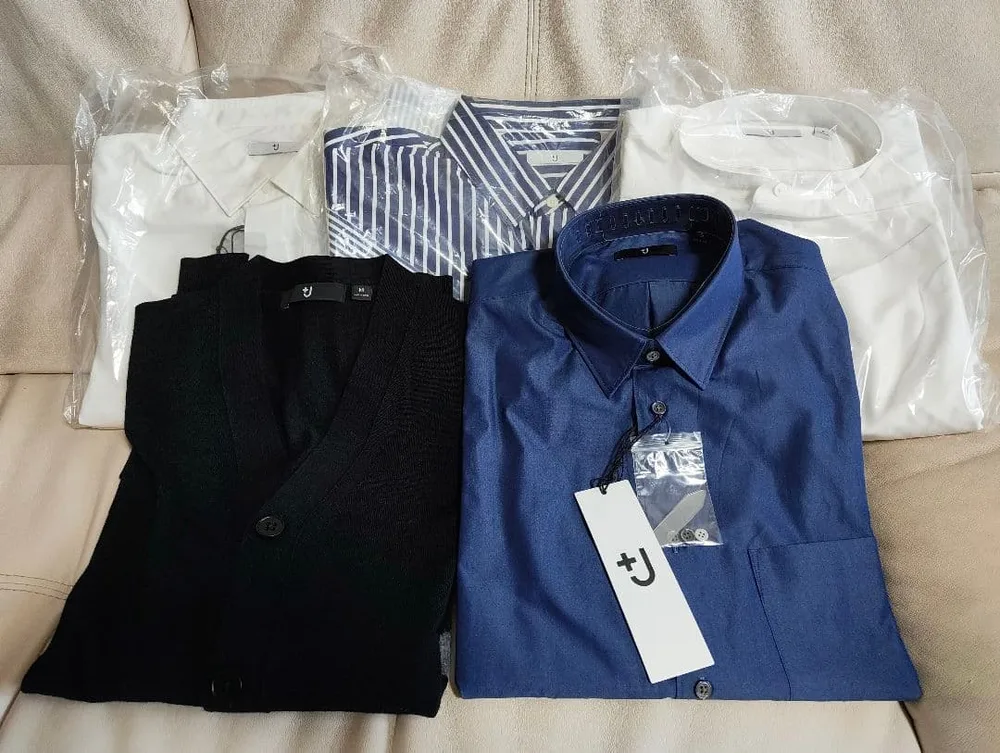 新品 UNIQLO +J シャツ カーディガン