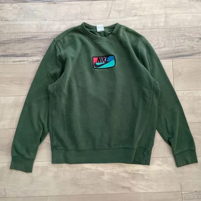 00年代 NIKE ナイキ スウェット フェードグリーン 緑