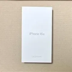 Apple iPhone 16e 128GB Black 未開封