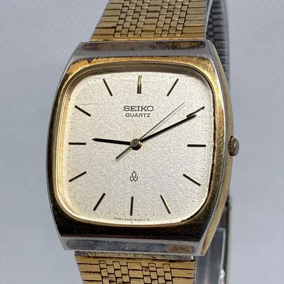 良品 稼働品 Seiko Chariot メンズ 腕時計 80年製 ヴィンテージ