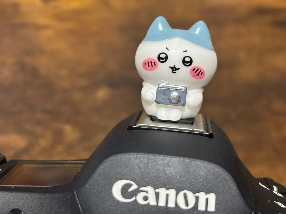 ハチワレ ちいかわ ホットシュー カバー Canon Nikon Sony