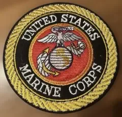 ワッペン 刺繍 UNITED STATES MARINE CORPS