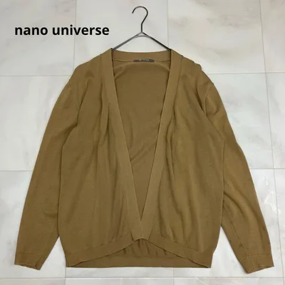 nano universe ナノユニバース 羽織り ニット カーディガン