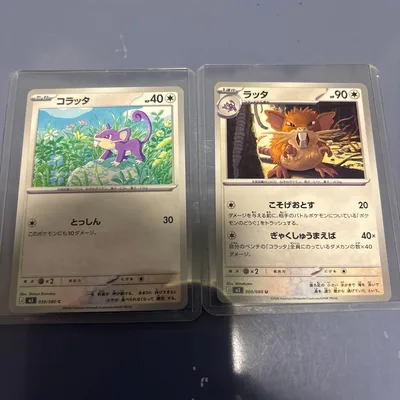 ポケモンカード コラッタ ラッタ 2枚セット