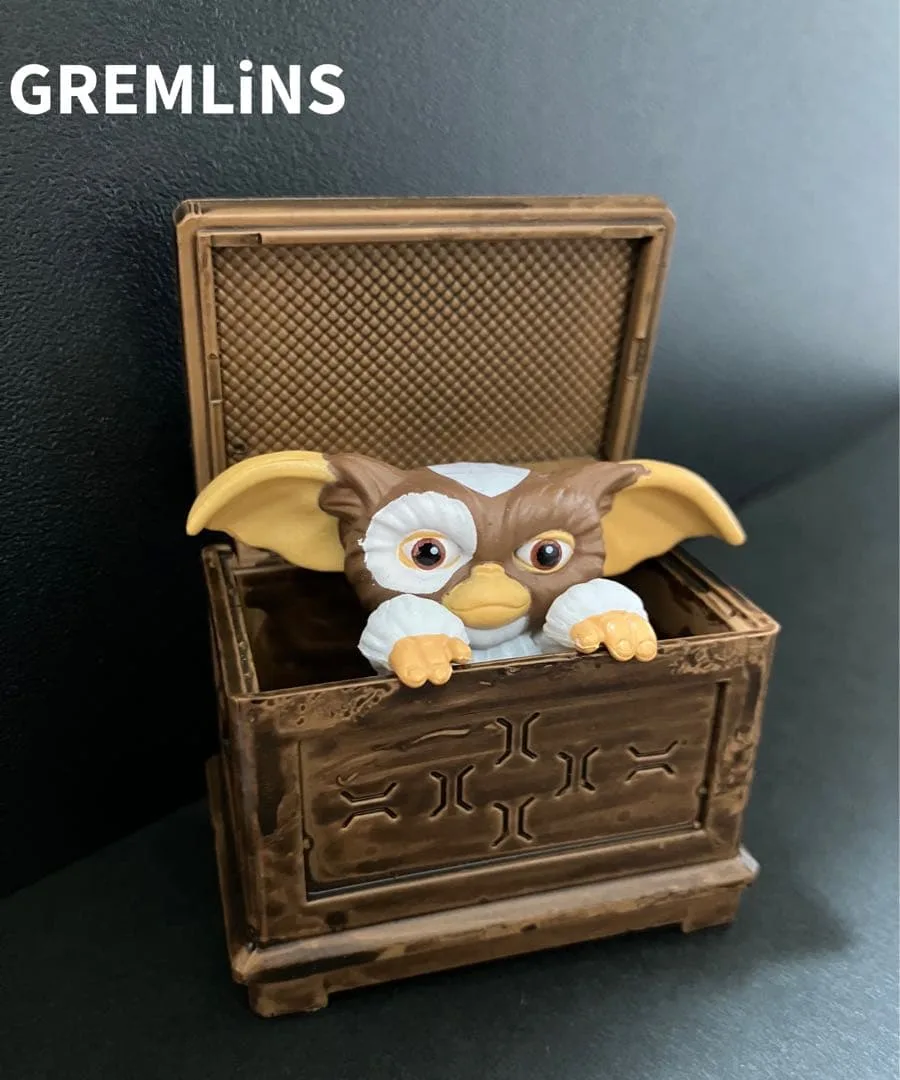 GREMLiNS ギズモ 木箱入り フィギュア・ガチャ