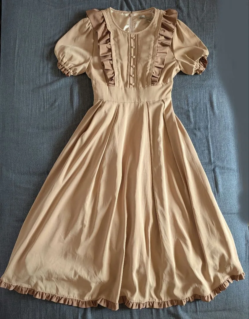 Maison de FLEUR Petite Robe canone ワンピース