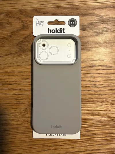 holdit iPhone17Pro シリコンケース トープ