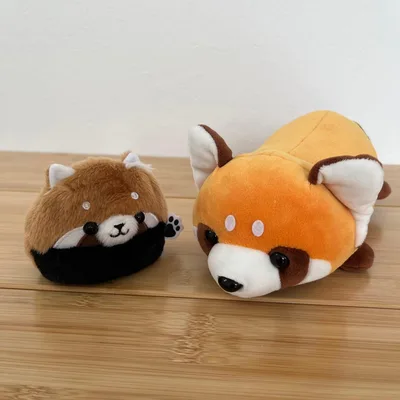 ぬいぐるみ レッサーパンダ あらいぐま アライグマ 2個セット