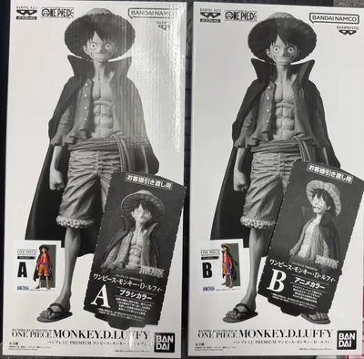 バンプレくじ PREMIUM モンキー・D・ルフィ A賞 B賞 半券付き