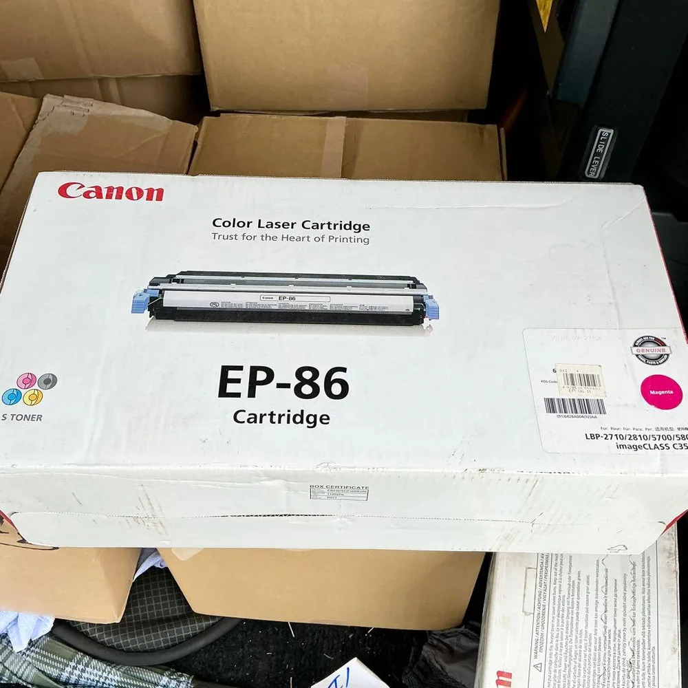 未使用 Canon 純正トナーカートリッジ EP-86 マゼンタ