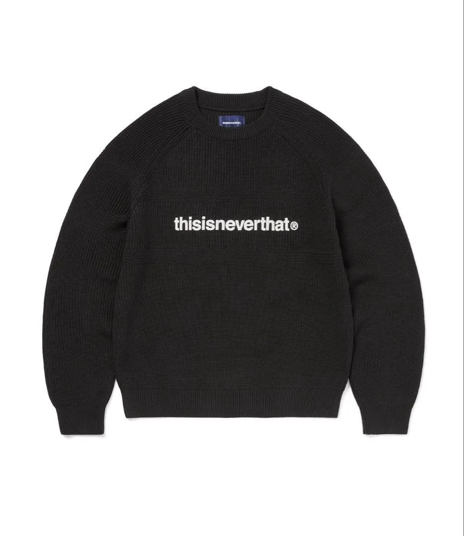 『完売品』thisisneverthat ネバザ ニットセーター ブラック M