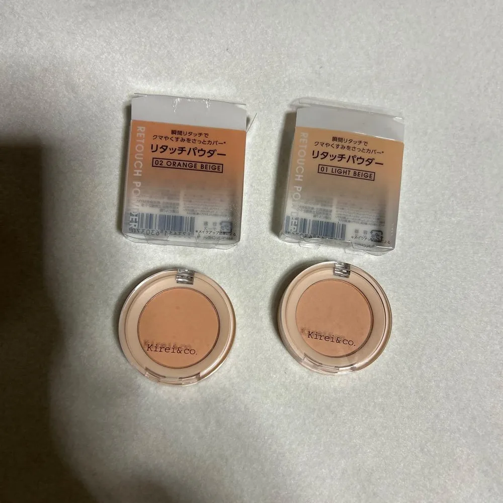 Kirei&co. キレイアンドコー リタッチパウダー 01・02