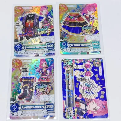 アイカツカード 音城セイラ ミュージカルスコーピオンコーデ 4枚セット