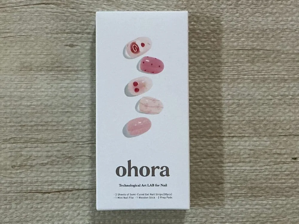 ohora オホーラ セミキュアジェルネイルシール ピンク 新品未開封