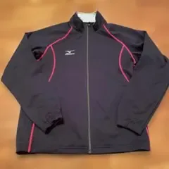MIZUNO ジャージ ジャケット ネイビー ピンク ss 160相当