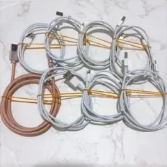1m 8本 Lightning ケーブル iPhone 充電器 ライトニング