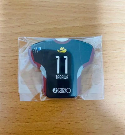 鹿島アントラーズ ユニフォーム型 缶バッジ 田川亨介