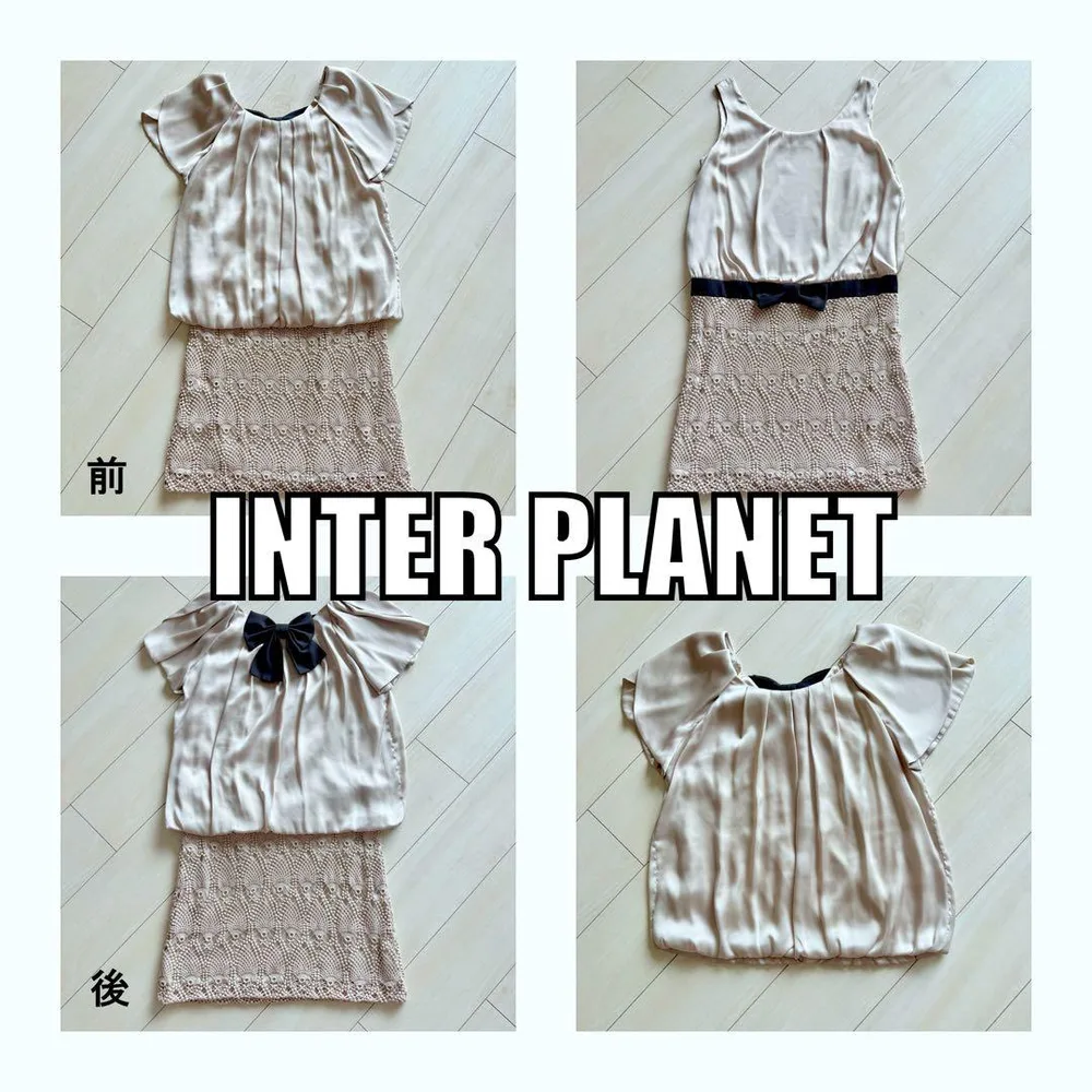 サマーセール❗️INTER PLANET ブラウス&ワンピースセットアップ