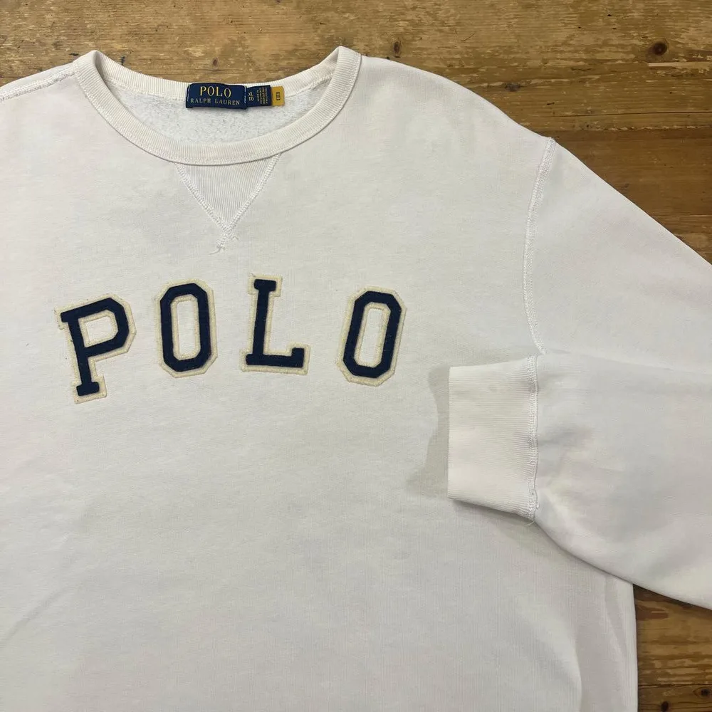 RALPH LAUREN ラルフローレン POLOワッペン 前V スウェット