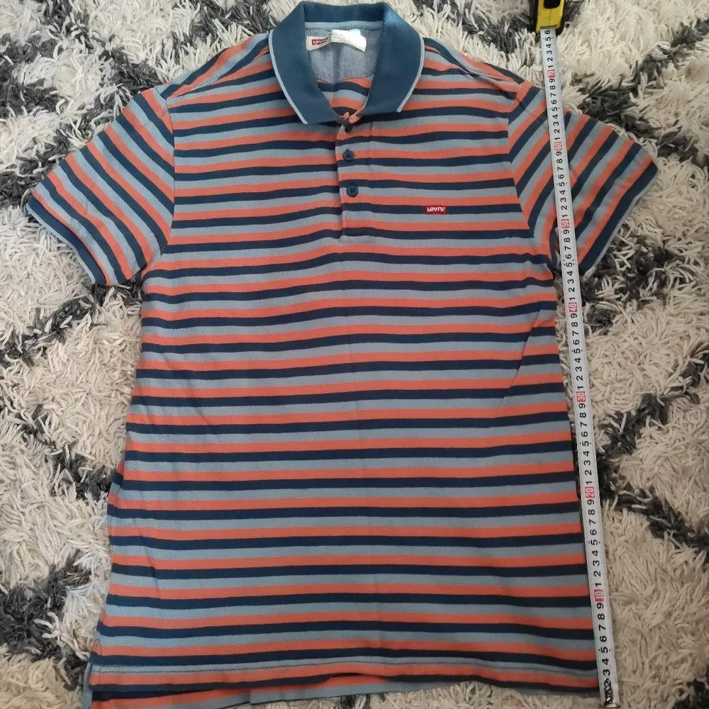 Levi's ポロシャツ ボーダー L