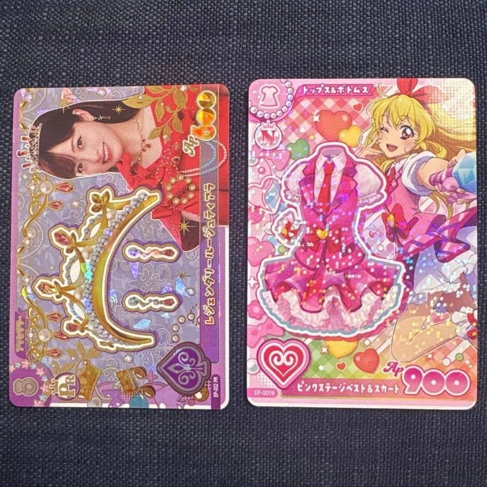 アイカツ!アンコール レジェンドルージュティアラ ピンクステージベスト&スカート