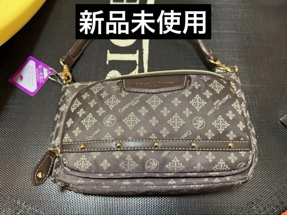 【新品未使用】クリスチャンオリビエ 2WAY お財布ポシェット ショルダーバッグ