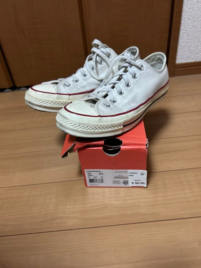 converse chuck taylor CT70 25㎝ ホワイト 箱付