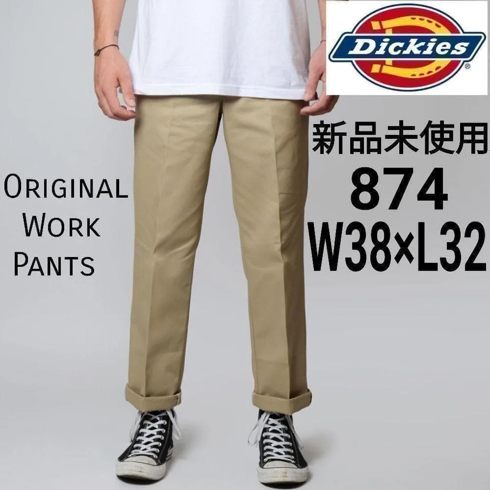 新品 ディッキーズ 874ワークパンツ W38×L32 KH カーキ(ベージュ)