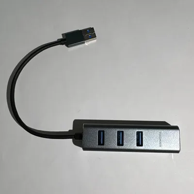 XINWEIDA USBハブ 3ポート LANポート付き