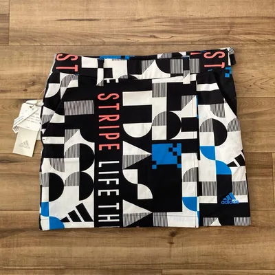 adidas ゴルフ レディース スカート 総柄