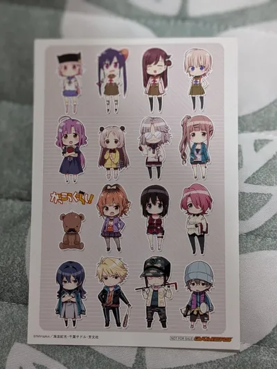 がっこうぐらし! ゲーマーズ購入特典 ポストカード