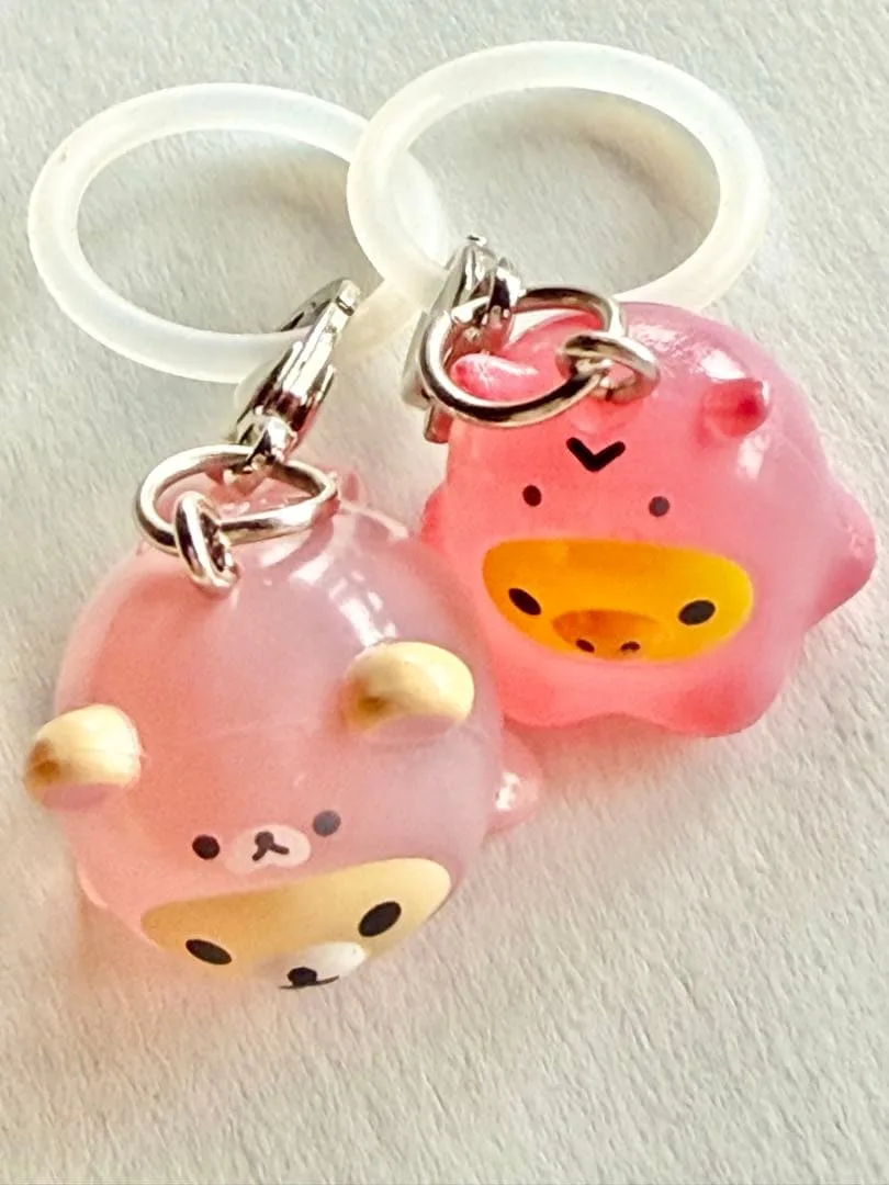 リラックマ めじるしアクセサリー 2個セット