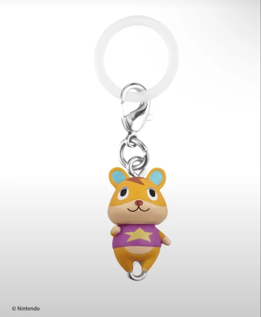 どうぶつの森 つながるリングチャーム ハムスケ めじるしアクセサリー