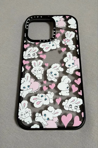 CASETiFY iPhone15 pro max ケース ウサギ
