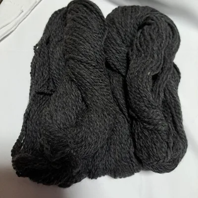 毛糸 ダークグレー 手芸素材 200g