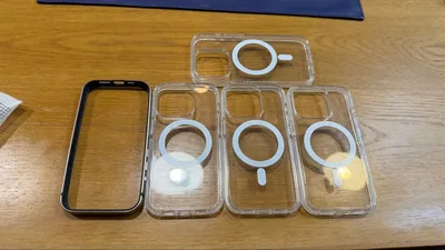 iPhone 15 Pro用MagSafeクリアケース バンパー まとめ売り5個