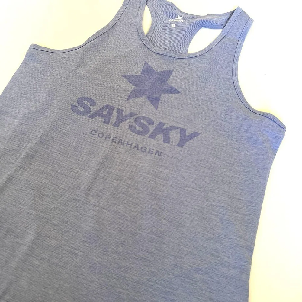 美品 SAYSKY ランニングシングレット S パープル