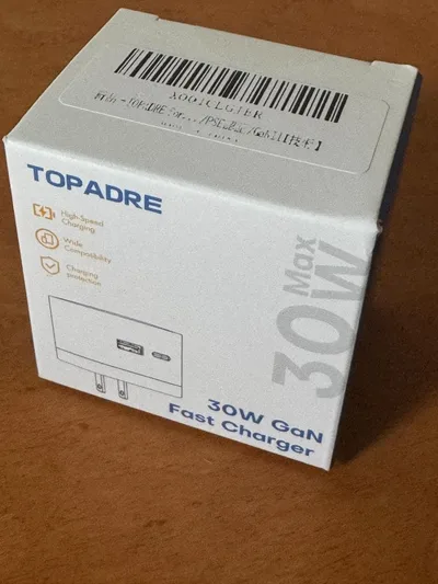 TOPADRE 30W 急速充電器 ワイヤレス充電器