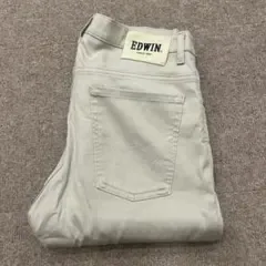 【SB399】 EDWIN ストレートパンツ 32インチ ベージュ