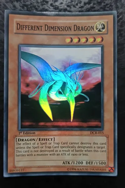 遊戯王 異次元竜トワイライトゾーンドラゴン 旧アジア版 スーパーレア
